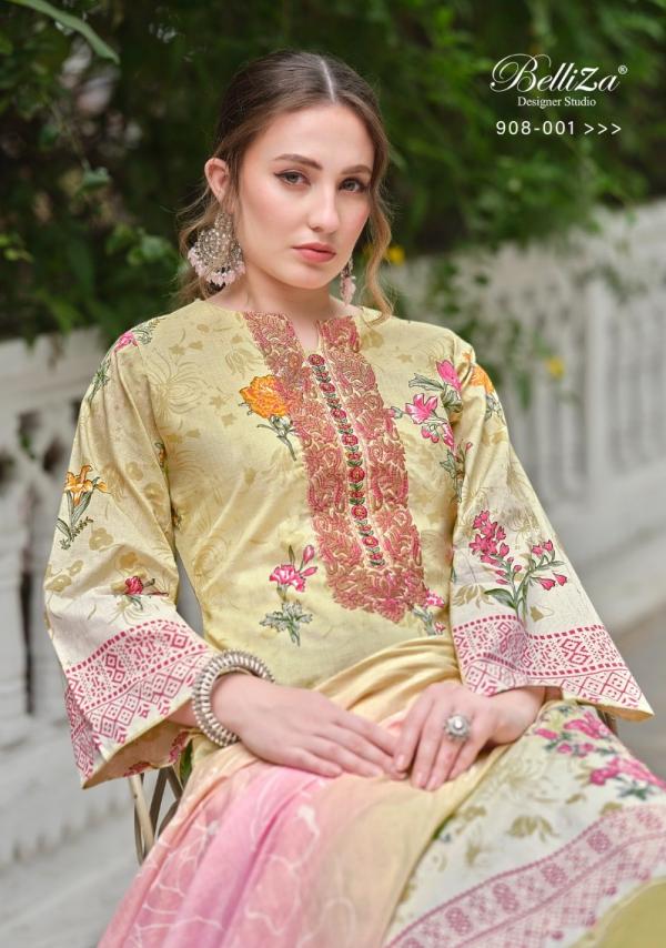 Belliza Naira Vol 48 Cotton Digital Printed Dress Material